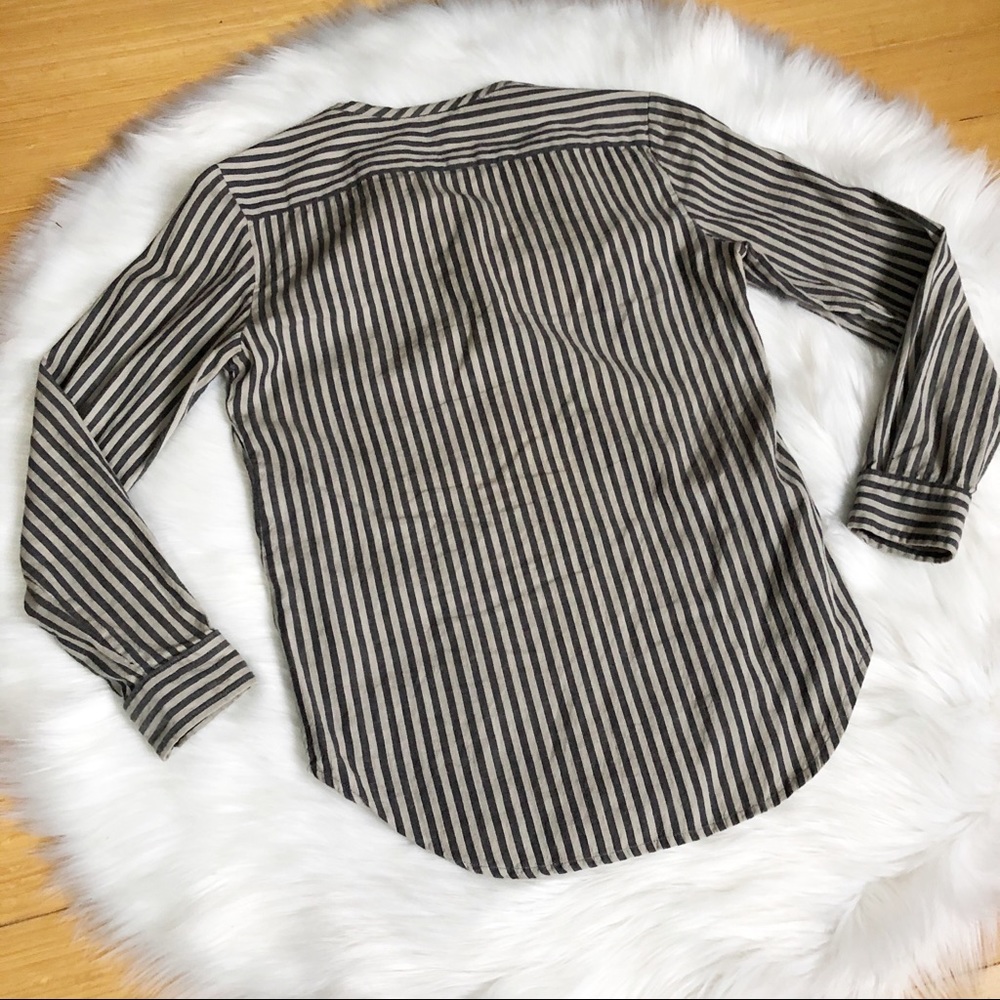 Isabel Marant Etoile Striped 1/4 button Popover S - Picture 7 of 7